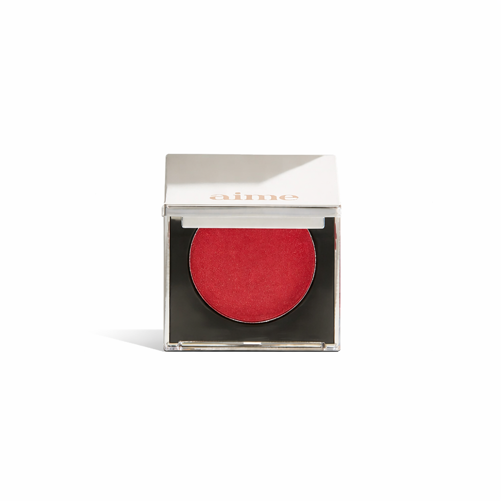Le blush et la crème à lèvres crémeux 